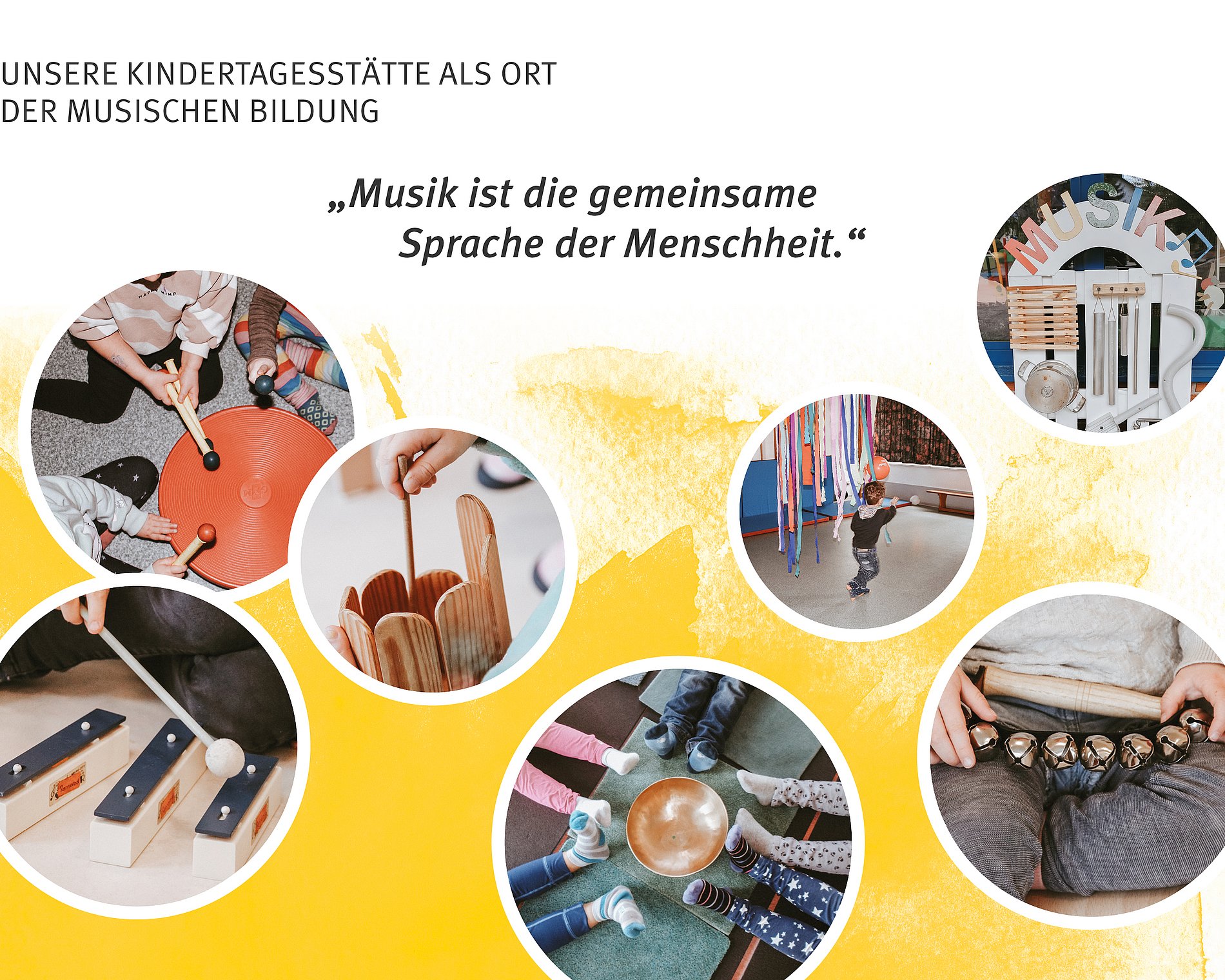 Unsere Kita St. Hubertus in Rennerod als Ort der musischen Bildung